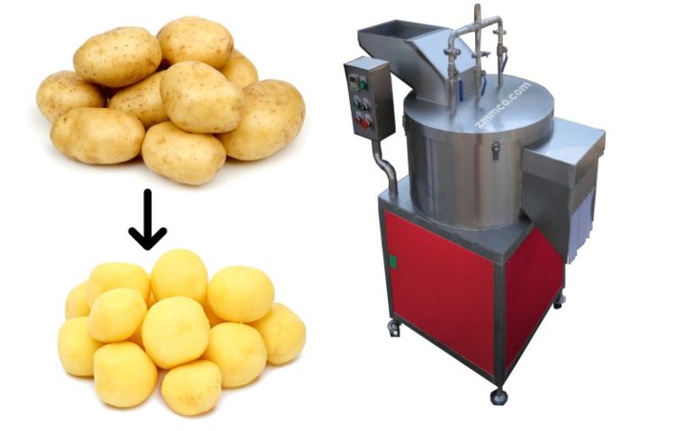 دستگاه سیب زمینی پوست کن برقی خانگی