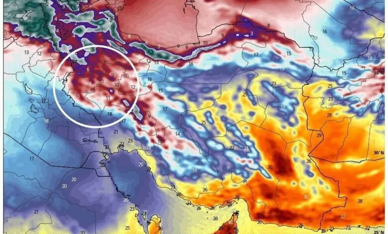 ورود موج جدید بارش‌ها به ۱۰ استان کشور؛ بازگشت یخبندان و زمستان