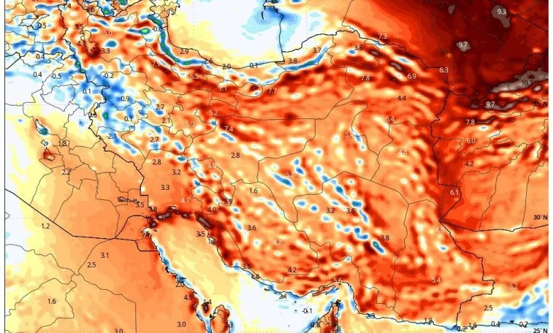 رگبار بارشهای موسمی در ۲ استان؛ رکورد گرما در ۴ استان شکسته میشود رگبار بارشهای موسمی در ۲ استان؛ رکورد گرما در ۴ استان شکسته میشود