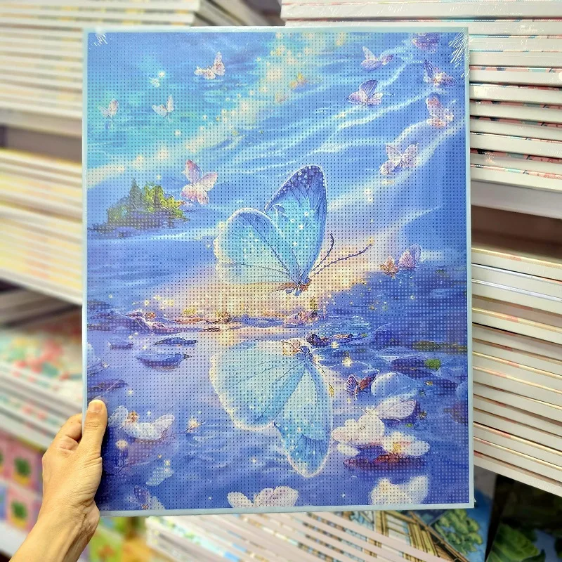 فواید استفاده از نقاشی الماسی روی بوم برای کودکان و بزرگسالان؛ هنری که آرامش را قاب می‌کند