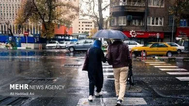 هشدار زرد هواشناسی برای ۲۷ استان؛ بارش باران و رعدوبرق در راه است